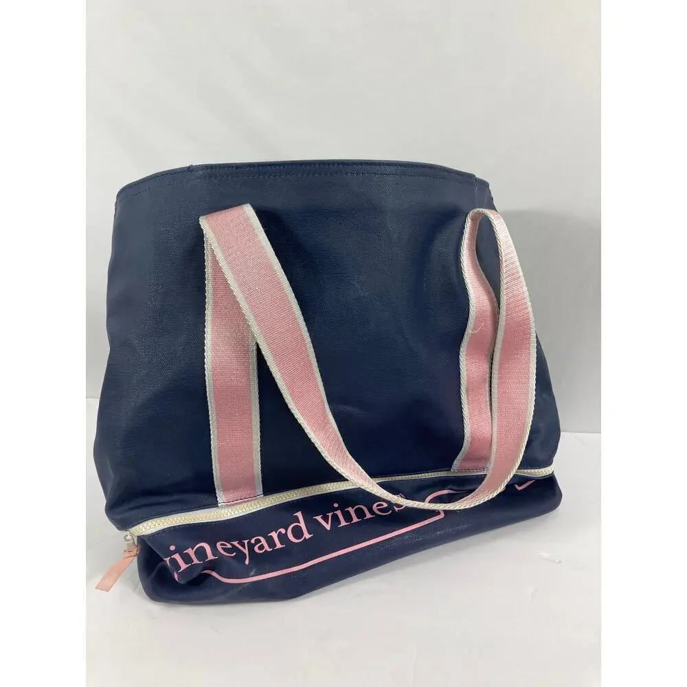Vineyard Vines Large Zipper Tote Bag
